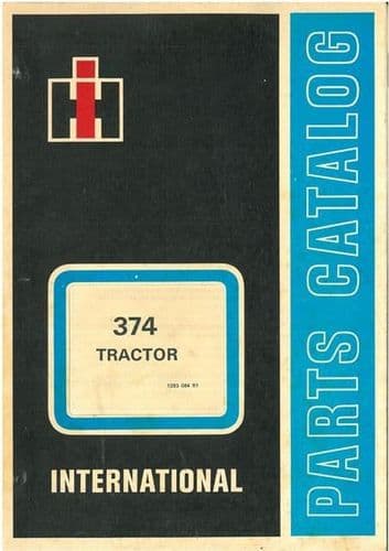 International Tractor 374 Parts Manual