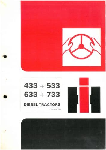 International Tractor 433 533 633 & 733 Operators Manual - ORIGINAL MANUAL