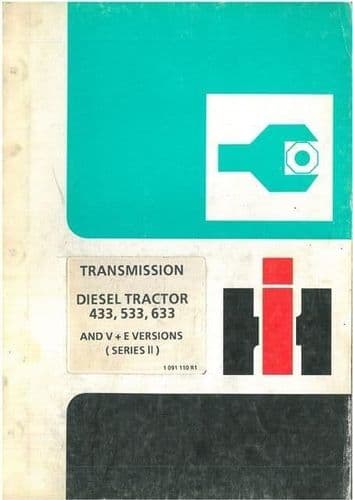 International Tractor 433 533 633 Transmission Service Workshop Manual V + E Versions ii