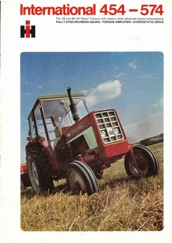 International Tractor 454 - 574 Brochure