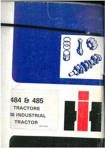 International Tractor 484, 485 & 248 Industrial Tractor Parts Manual