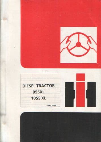 International Tractor 955XL & 1055XL Operators Manual