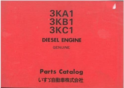 Isuzu Diesel Engine 3KA1 3KB1 3KC1 Parts Manual