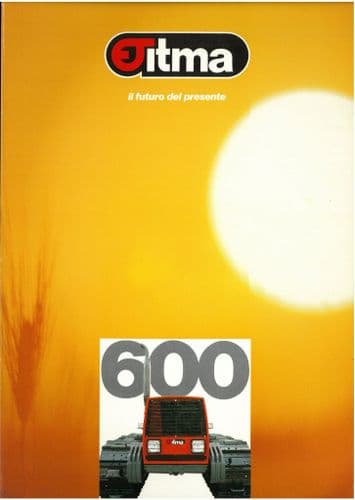 Itma Crawler Tractor 600M Brochure - 600 M