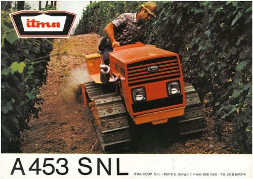 Itma Crawler Tractor A453SNL Brochure - A453 SNL 453