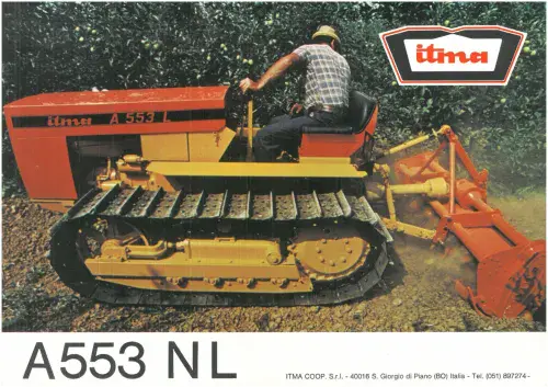 Itma Crawler Tractor A553NL Brochure - A553 NL