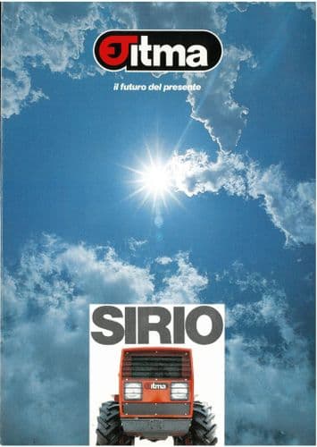 Itma Tractor Sirio 4RM Brochure -