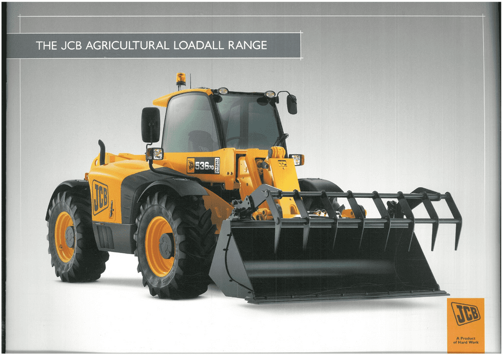 JCB The JCB Agricultural Loadall Range Brochure