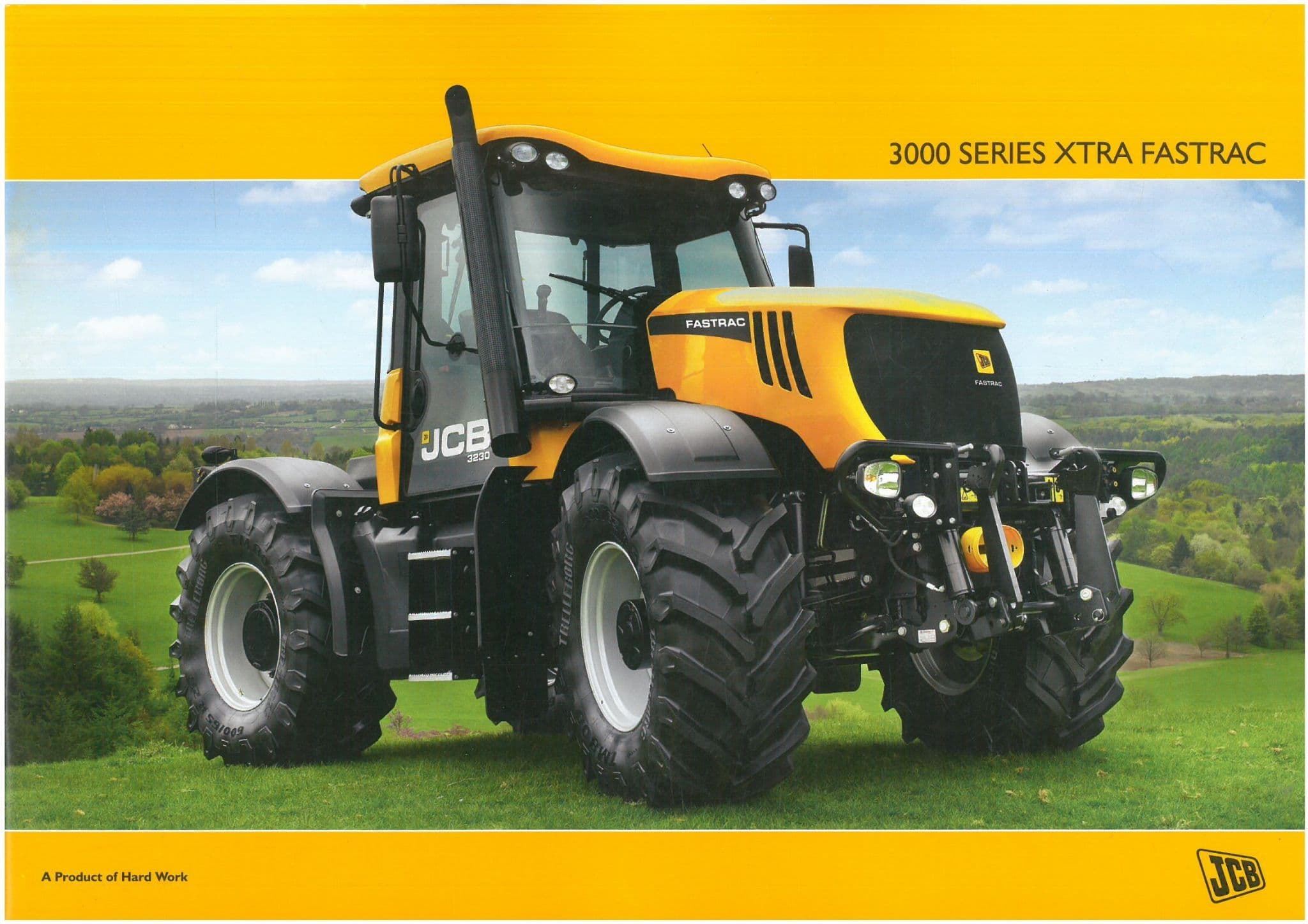 JCB Tractor Fastrac 3000 Series Xtra Brochure