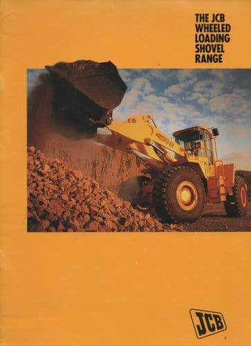 JCB Wheeled Loading Shovel Range Brochure