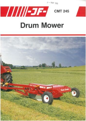 JF Disc Mower CMT 245 Brochure