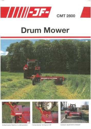 JF Disc Mower CMT 2800 Brochure