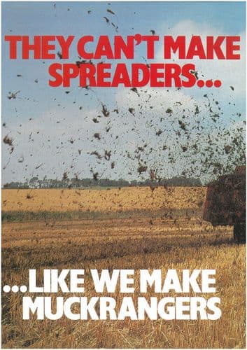 JF Muck Spreader Models Muckranger 60 70 & 90 Brochure