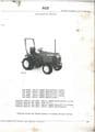John Deere 670 770 Compact Utility Tractors Parts List PC2227 (MAY 93)