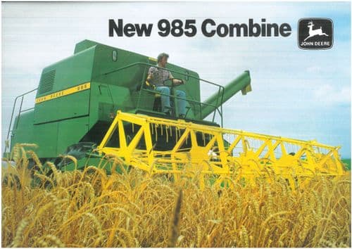 John Deere Combine 985 Brochure