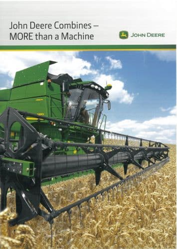 John Deere Combines - More THAN a Machine Brochure