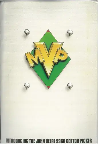 John Deere Cotton Picker 9960 Brochure x 3