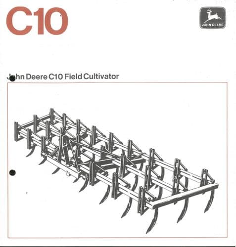 John  Deere  Field Cultivator C10 Brochure