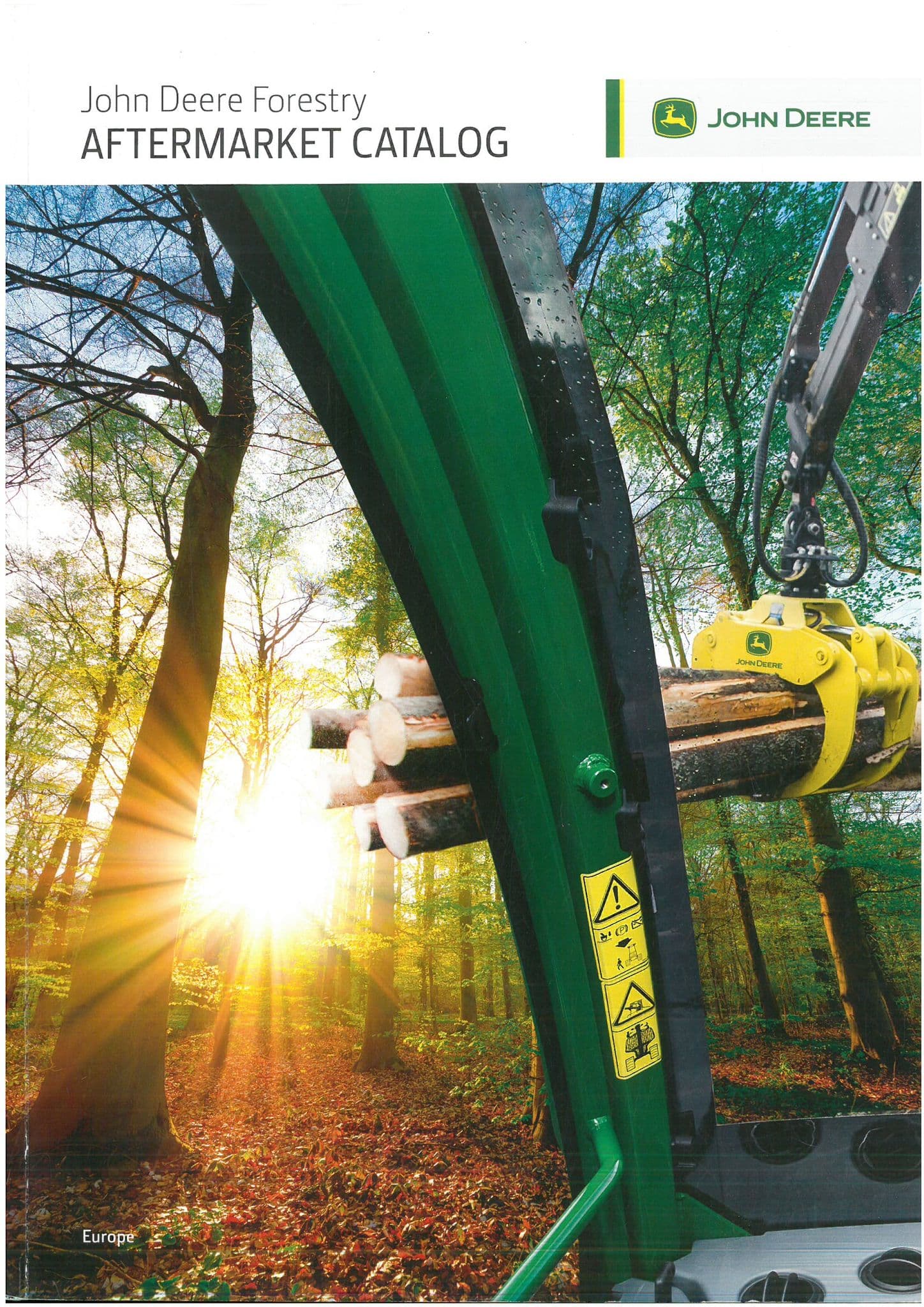John Deere Forestry Aftermarket Catalog Brochure