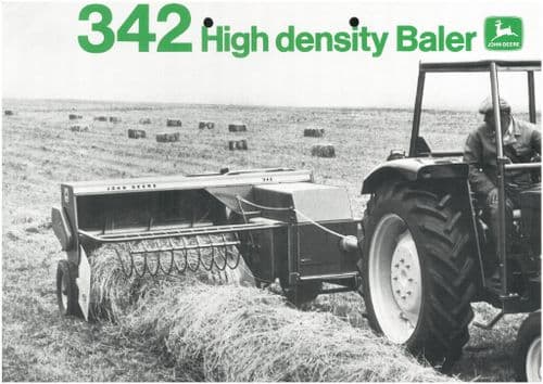 John Deere High Density Baler 342 Brochure