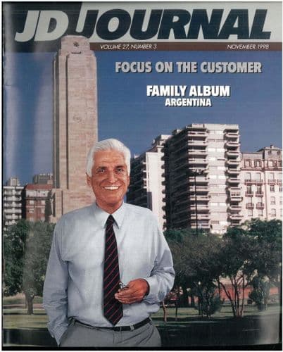 John  Deere - JD Journal - Volume 27 - Issue  3 - November 1998