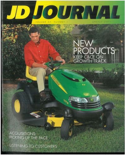 John  Deere - JD Journal - Volume 30 - Issue 1- Spring 2001