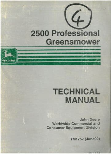 John Deere Lawn And Garden Tractors 325 345 Workshop Service Manual