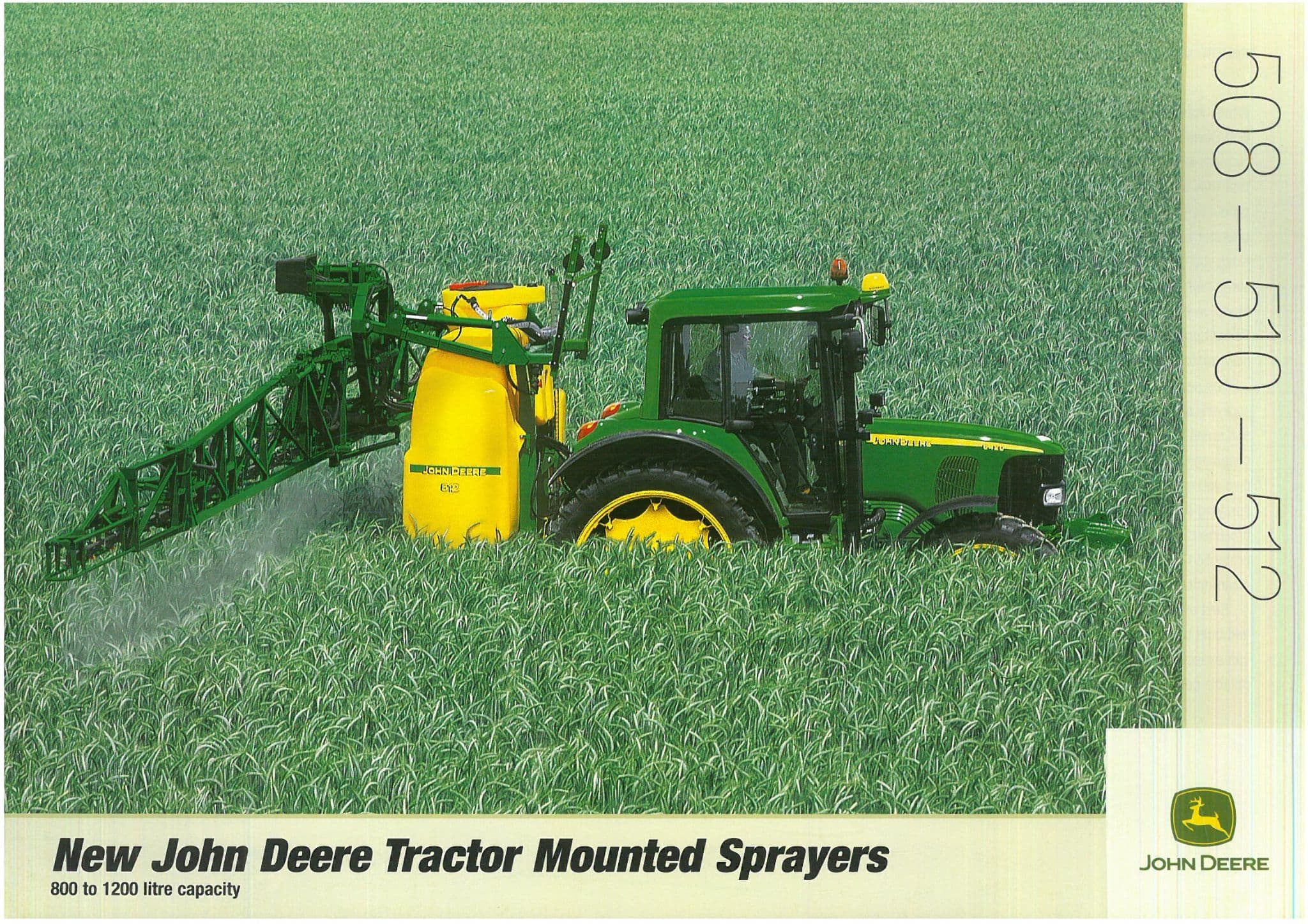 John Deere Mounted Sprayers Brochure 508 510 512