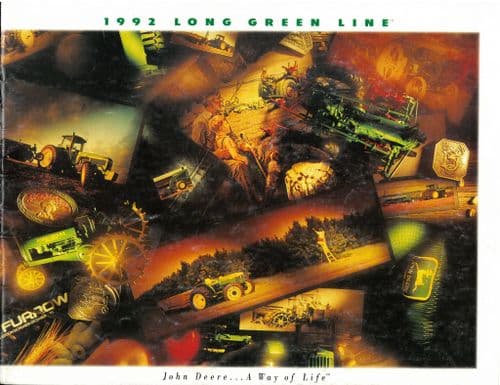 John Deere - The Long Green Line 1992 Brochure - Tractors and Implements