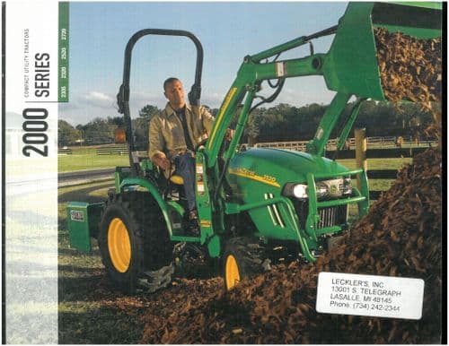 John Deere Tractor 2305 2320 2520 2720 Brochure