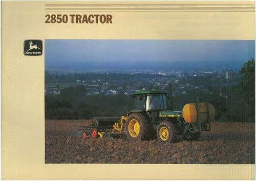 John Deere Tractor 2850 Brochure