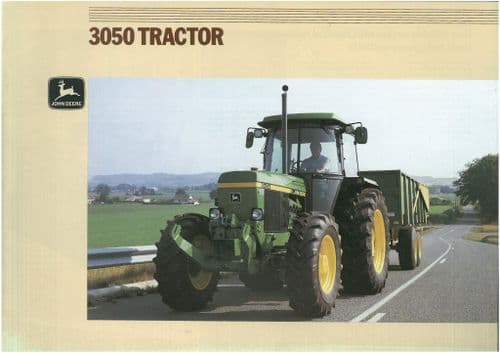 John Deere Tractor 3050 Brochure