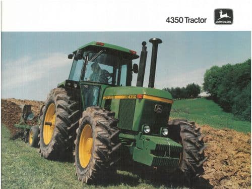 John Deere Tractor 4350 Brochure