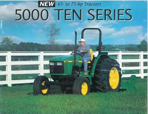 John Deere Tractor 5210 5310 5310N 5410 5510 5510N Brochure