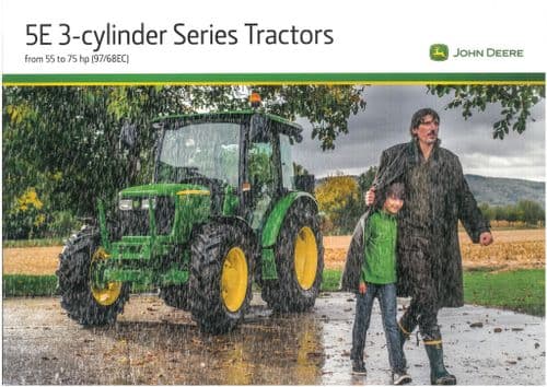 John Deere Tractor 5E Series - 5055E 5065E 5075E - 55-75hp  Brochure