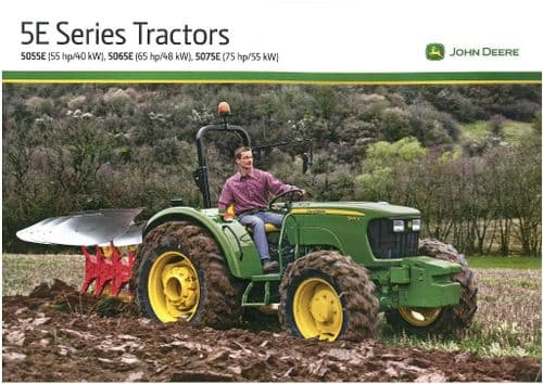 John Deere Tractor 5E Series - 5055E 5065E 5075E Brochure