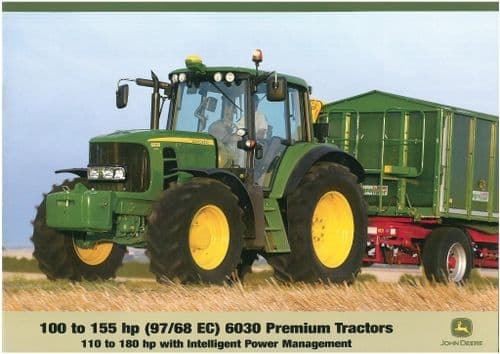 John Deere Tractor 6030 Premium Series - 6230 6330 6430 6530 6630 6830 6930 Brochure