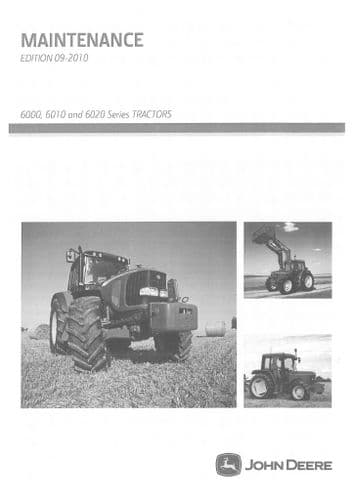 John Deere Tractor 6100 6200 6300 6400 SE6100 SE6200 SE6300 SE6400 Parts Manual