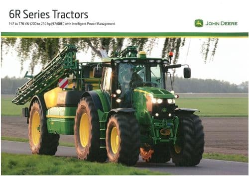 John Deere Tractor 6R Series - 6170R 6190R 6210R Brochure