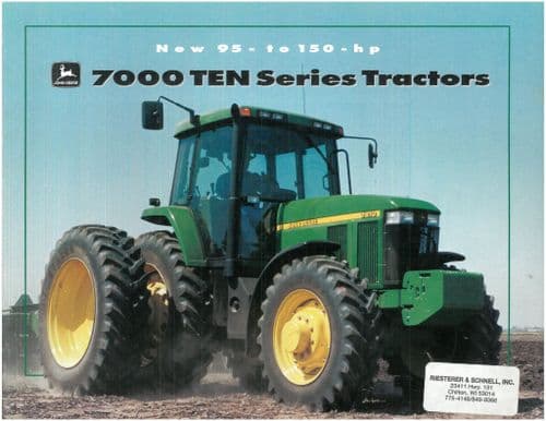 John Deere Tractor 7210 7410 7610 7710 7810 Brochure