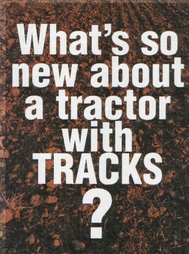 John Deere Tractor 8000T Series Brochure - 8100T 8200T 8300T 8400T - What's New About Tracks