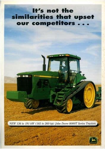 John Deere Tractor 8100T 8200T 8300T 8400T Brochure