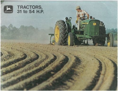 John Deere Tractor 820 1020 1520 2020 also Grovee and Orchard Versions Brochure