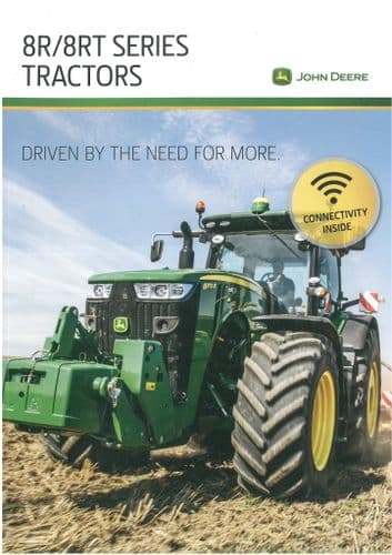 John Deere Tractor 8R & 8RT Series 8245R 8270R 8295R 8320R 8345R 8370R 8320RT 8345RT 8370RT Brochure
