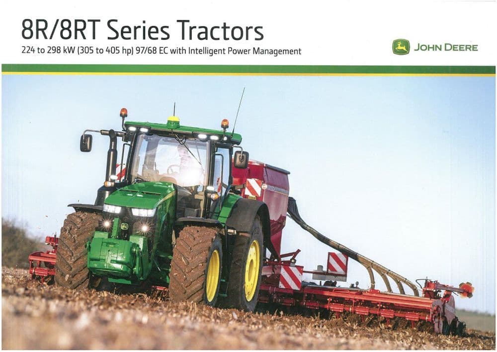 8320rt John Deere Tractor 8R/8RT Series - 8270R 8295R 8320R 8345R 8370R 8320RT ...