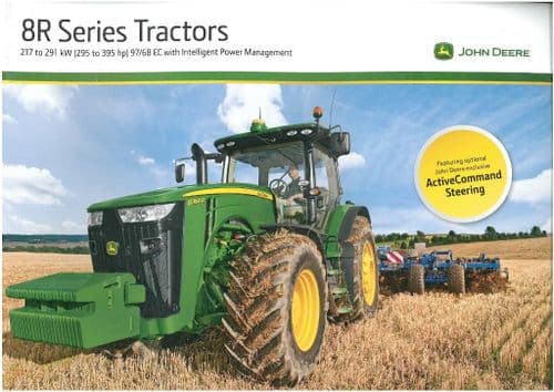 John Deere Tractor 8R Series - 8260R 8285R 8310R 8335R 8360R Brochure