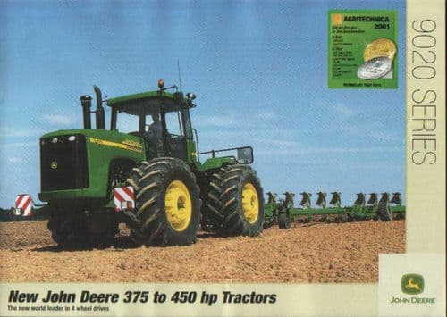 John Deere Tractor 9020 Series - 9320, 9420 & 9520 Brochure