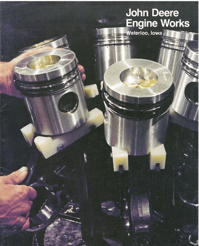 John Deere Tractor Factory Iowa Works Brochure