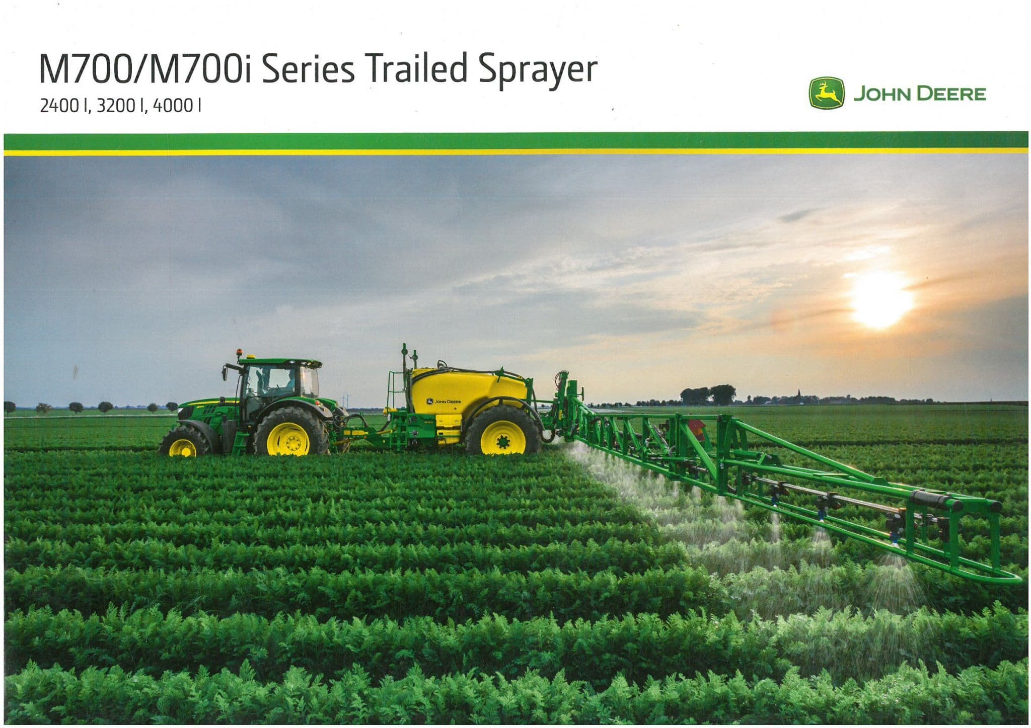 John Deere Trailed Sprayer M724 M732 M740 Brochure