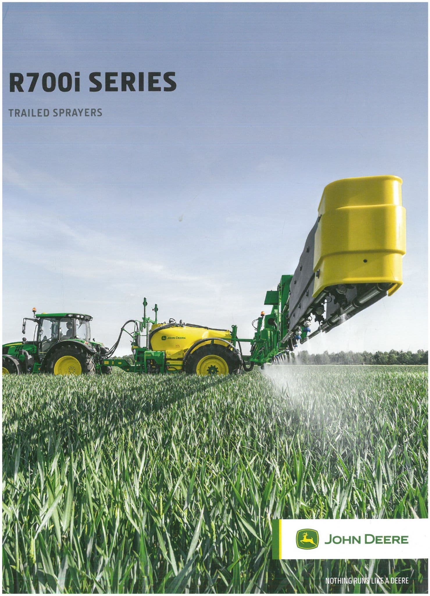John Deere Trailed Sprayers R700i Series Brochure